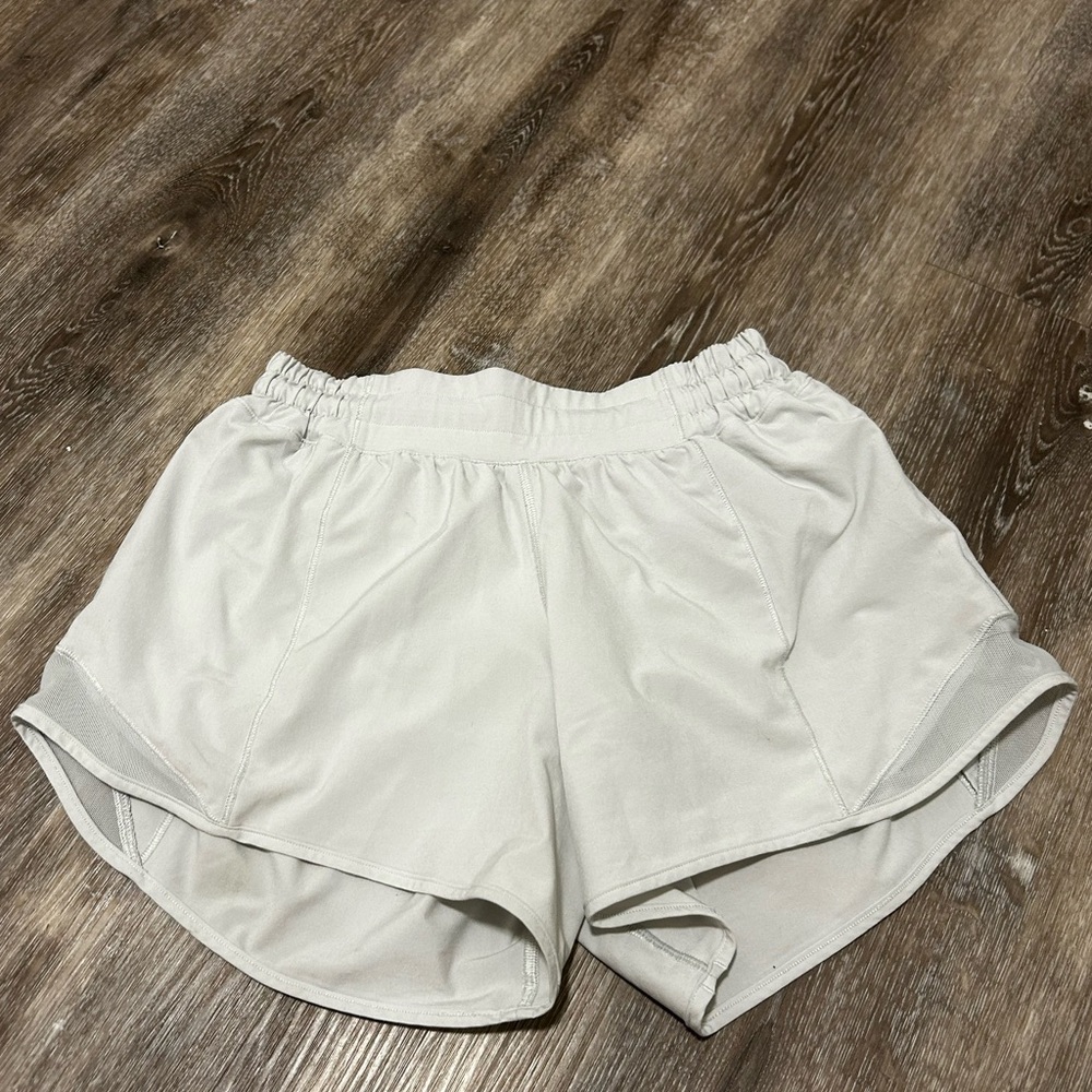 Lululemon athletica White Athletic Shorts